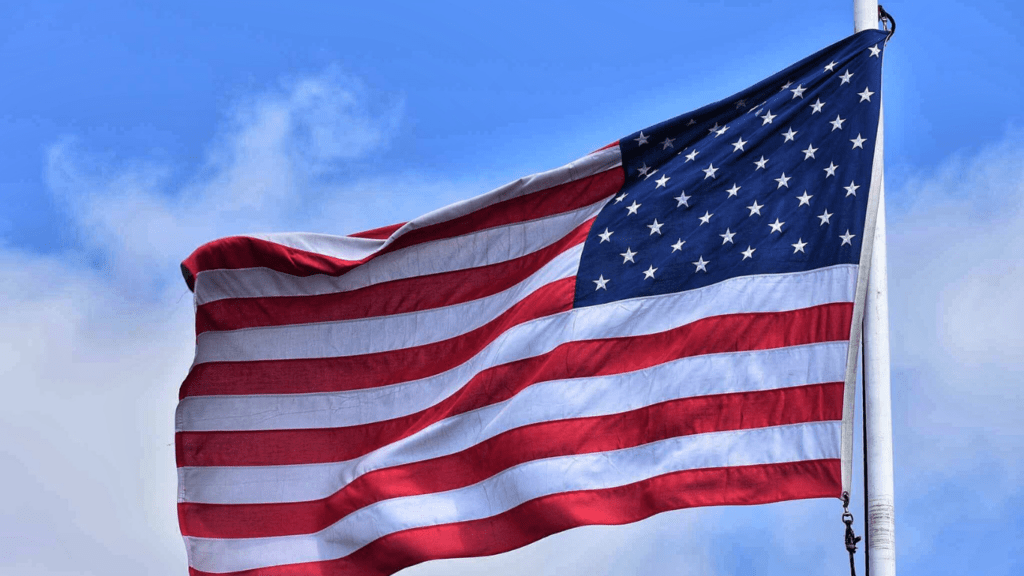 image of a us flag