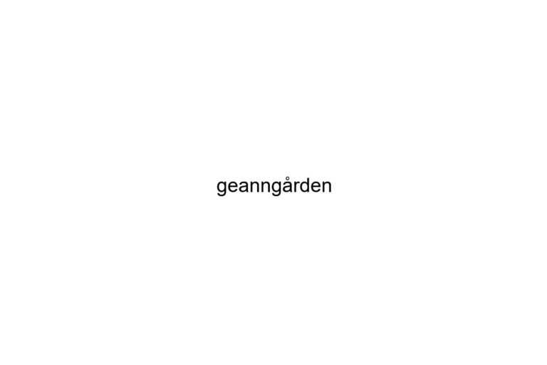 geanngrden