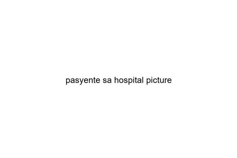 pasyente sa hospital picture