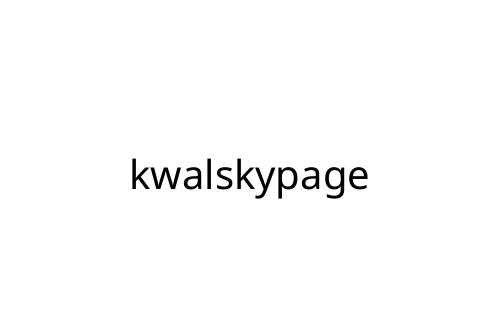 kwalskypage