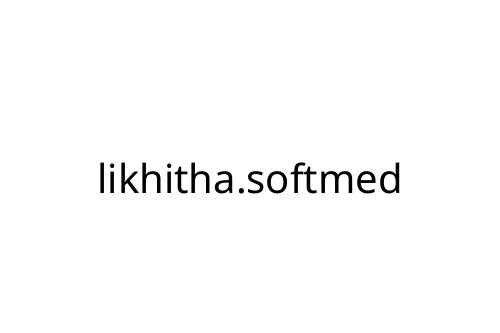 likhitha_softmed
