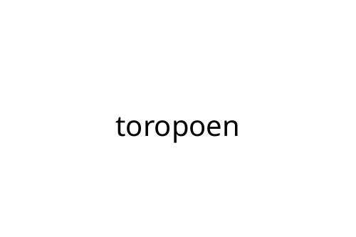 toropoen