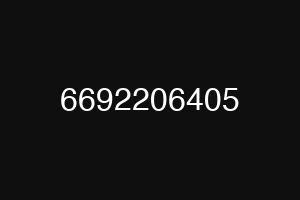 6692206405