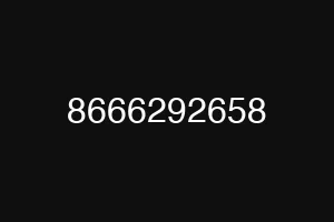 8666292658