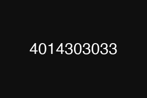4014303033