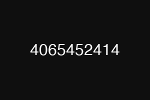 4065452414