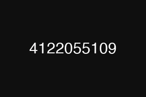 4122055109