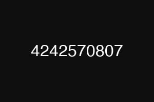 4242570807
