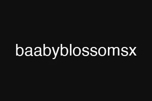 baabyblossomsx