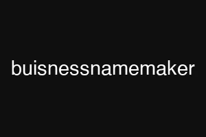 buisnessnamemaker