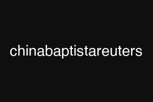 chinabaptistareuters