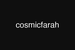 cosmicfarah