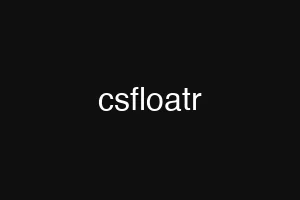 csfloatr
