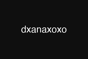 dxanaxoxo