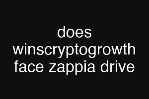 does winscryptogrowth face zappia drive